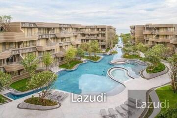 BAAN SAN NGAM : 2 Bed Beachfront Condo for sale