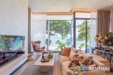 Beach front condominium  Arom Wongamat  2 bedroom sea view high floor