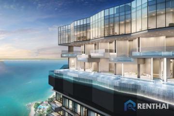 Beach front condominium  Arom Wongamat  2 bedroom sea view high floor