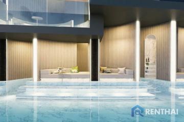 Beach front condominium  Arom Wongamat  2 bedroom sea view high floor