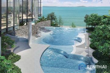 Beach front condominium  Arom Wongamat  2 bedroom sea view high floor