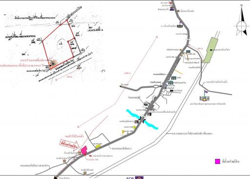 บ้านเดี่ยว ติดถนนถนน พหลโยธิน(1)กม.820+300