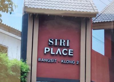 Siri Place Rangsit-Klong 2