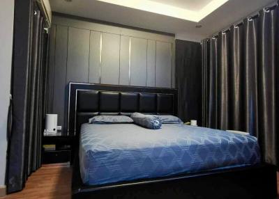 Elegant and modern bedroom with stylish design