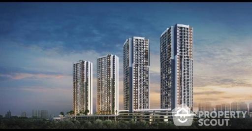 2-BR Condo at Artisan Ratchada near MRT Thailand Cultural Centre