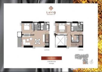 2-BR Condo at Laviq Sukhumvit 57 near BTS Thong Lor