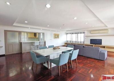 Extra Large Three Bedroom Apartment for Rent in Convenient Phrom Phong Area of Bangkok