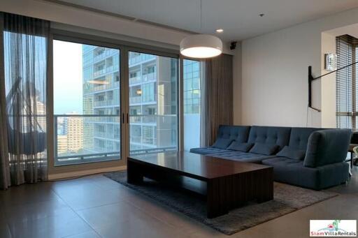 The River - Large 2 Bed Corner Unit on the 59th Floor for Rent in Sathorn