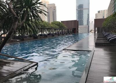 The Met Sathorn - Furnished Modern Two Bedroom Condo within Walking Distance to BTS Chong Nonsi