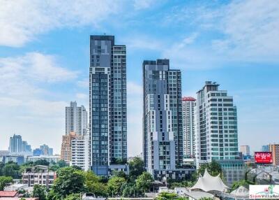 Quattro by Sansiri  Great City Views from this Two Bedroom, Two Bath Condo for Rent in Thong Lo
