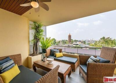 Baan ChaoPhraya Condominium - Large 1+ 1 Bedroom Condo, & Big Balcony with Views of Chao Phraya River for Rent in Krung Thonburi