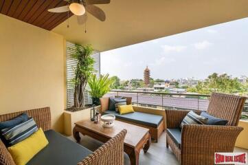 Baan ChaoPhraya Condominium - Large 1+ 1 Bedroom Condo, & Big Balcony with Views of Chao Phraya River for Rent in Krung Thonburi