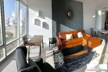 185 Rajdamri  Bright and Modern Two Bedroom Condo with Unblocked City Views in Lumphini for Rent