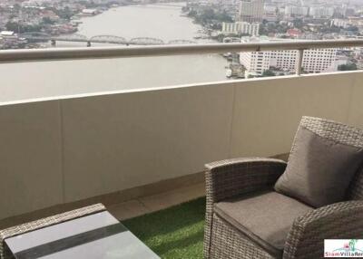 Bangkok River Marina - Four Bedroom Condo for Rent with views of the Chao Phraya River