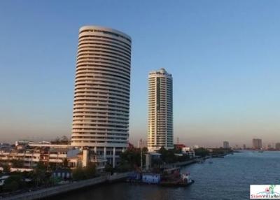 Bangkok River Marina  Four Bedroom Condo for Rent with views of the Chao Phraya River