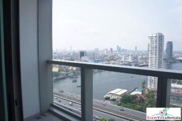 The River  Fantastic River Views from the 26th Floor of this One Bedroom in Krung Thonburi, Bangkok