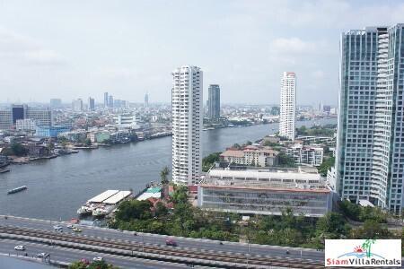 The River  Fantastic River Views from the 26th Floor of this One Bedroom in Krung Thonburi, Bangkok