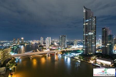 The River  Fantastic River Views from the 26th Floor of this One Bedroom in Krung Thonburi, Bangkok