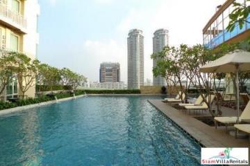 The Empire Place  Large, Spacious and Views from this Two Bedroom for Rent in Sathorn