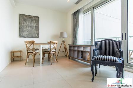 The River Condo  Fabulous City and River Views from this 48th Floor One Bed Condo for Rent at Saphan Tak Sin