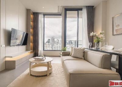 The ESSE Asoke - 1 Bedroom and 1 Bathroom Condo, 21st Floor, 45 sqm, Fully Furnished, Asok, Bangkok