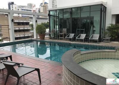 Lily House - Spacious Two Bedroom + Study room.with Ensuite Baths and Double Balcony for Rent in Asoke