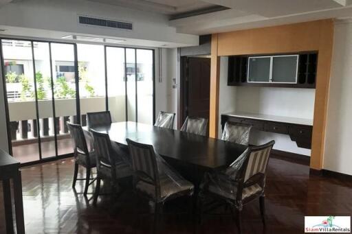 City Views from this Three Bedroom with a 180 Degree Balcony on Sukhumvit 23