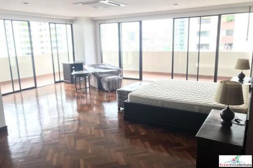 City Views from this Three Bedroom with a 180 Degree Balcony on Sukhumvit 23