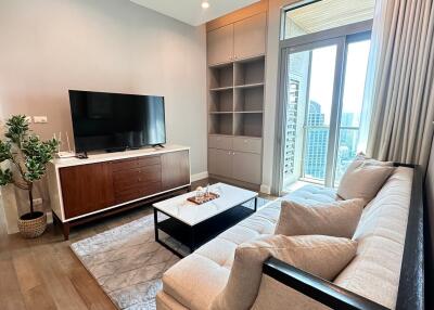 The Oriental Residence - 2 Bedrooms and 2 Bathrooms for Rent in Lumphini Area of Bangkok