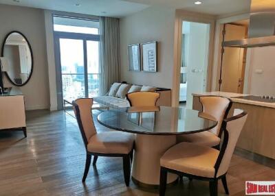 The Oriental Residence - 2 Bedrooms and 2 Bathrooms for Rent in Lumphini Area of Bangkok