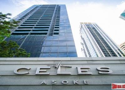 Celes Asoke  One Bedroom Condo for Rent on the 26th Floor with Amazing City Views.