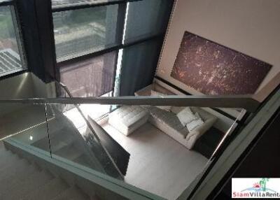 Rhythm 44/1 - One Bedroom Loft-style Duplex for Rent with City Views in Phra Khanong