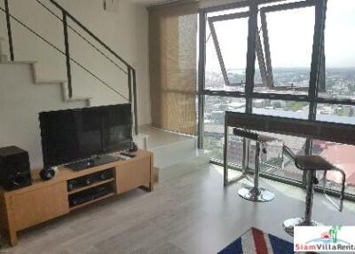 Ideo Mobi Sukhumvit 81  Two Storey Loft Duplex with Unbelievable City Views for Rent in On Nut