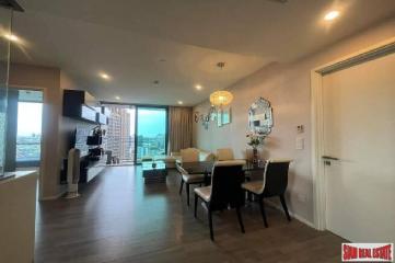 The Room Sukhumvit 69  2 BR and 2 Baths, 82 sqm, 23rd Floor, Fully Furnished, Prakanong, Bangkok