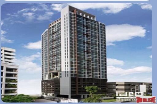 Ideo Sathon-Taksin Condominium - 2 Bedrooms and 2 Bathrooms Condominium for Rent in Krung Thon Buri Area of Bangkok