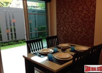 Maestro 39 Residence  Ground Floor Furnished Two Bedroom with Private Garden on Sukhumvit 39