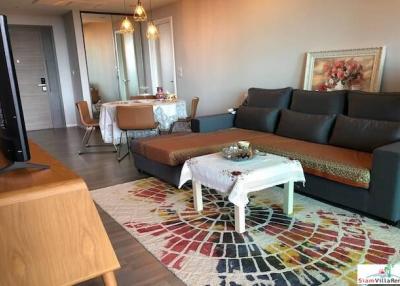 The Room Sukhumvit 69  Spacious Furnished Two Bedroom Condo for Rent Three Minute Walk to BTS Phra Khanong