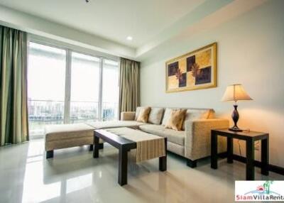Baan Rajprasong - Unobstructed Views from the 17th Floor of this Two Bedroom for Rent in Lumphini