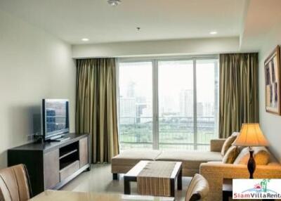 Baan Rajprasong - Unobstructed Views from the 17th Floor of this Two Bedroom for Rent in Lumphini