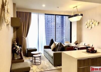 Celes Asoke - Clear City Views from this Two Bedroom Corner Condo for Rent