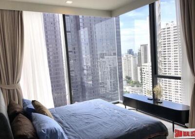 Celes Asoke - Clear City Views from this Two Bedroom Corner Condo for Rent
