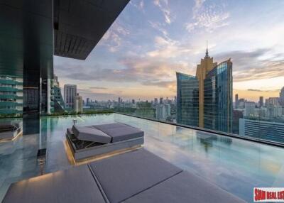 Celes Asoke - Clear City Views from this Two Bedroom Corner Condo for Rent