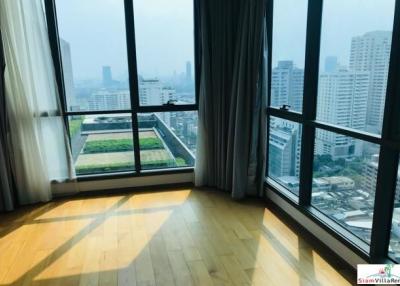 Hyde Sukhumvit  Sweeping City Views from this Extra Large Three Bedroom Condo Close to BTS Nana