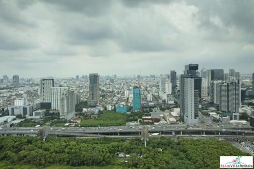 The Address Asoke - Outstanding City Views from this Two Bedroom for Rent on the 41st Floor in Phetchaburi