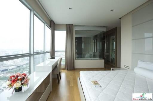 The Address Asoke - Outstanding City Views from this Two Bedroom for Rent on the 41st Floor in Phetchaburi