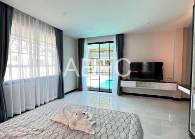 Brand New Modern 4 Bedroom 3 Bathroom Pool Villa in East Pattaya ABPC1178