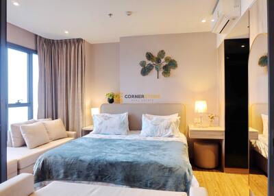 คอนโดนี้ มีห้องนอน 1 Bedrooms ห้องนอน  อยู่ในโครงการ คอนโดมิเนียมชื่อ Once Pattaya 
