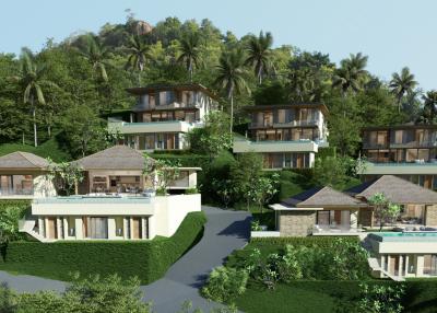 Brand new villa with one of the most beautiful views of Koh Samui