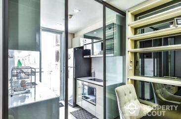 1-BR Condo at The Room Sathorn near BTS Saint Louis