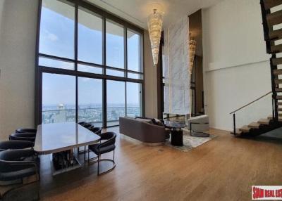 Magnolias Waterfront Residences  Superb River Views from this Three Bedroom Duplex in Chong Nonsi
